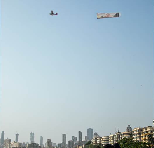 Ads in sky, Aerial Advertising in India